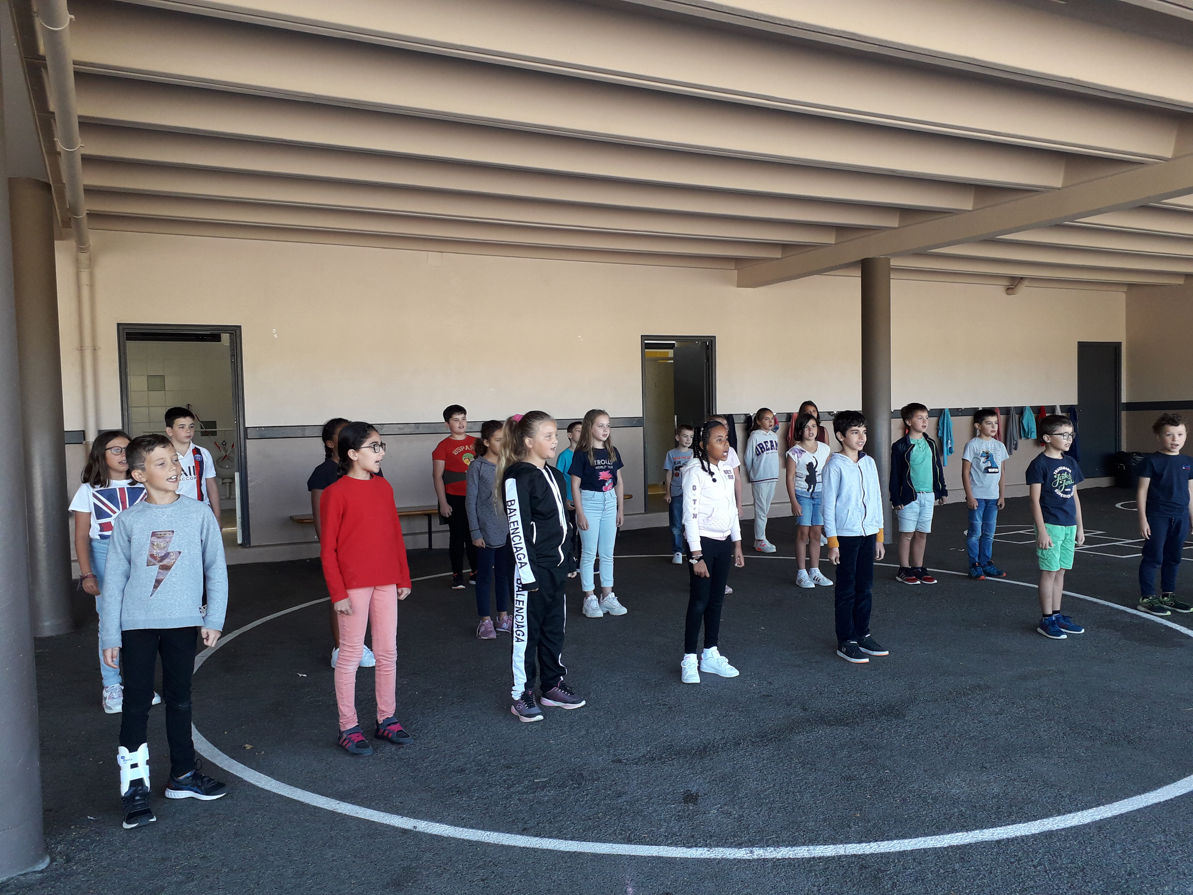 Chorale de l'école élémentaire E. Bombal