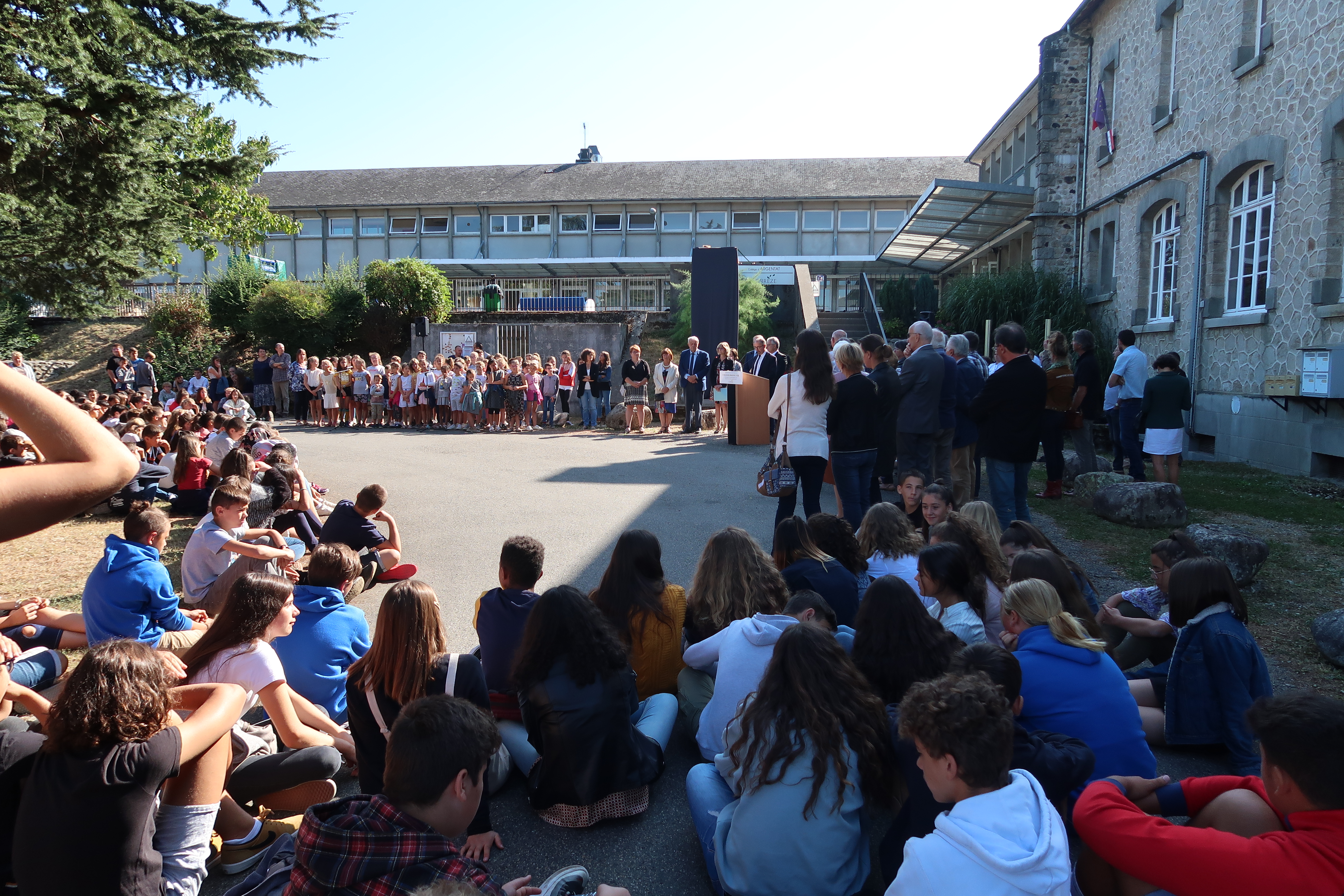 Dénomination du collège d’Argentat sur Dordogne .